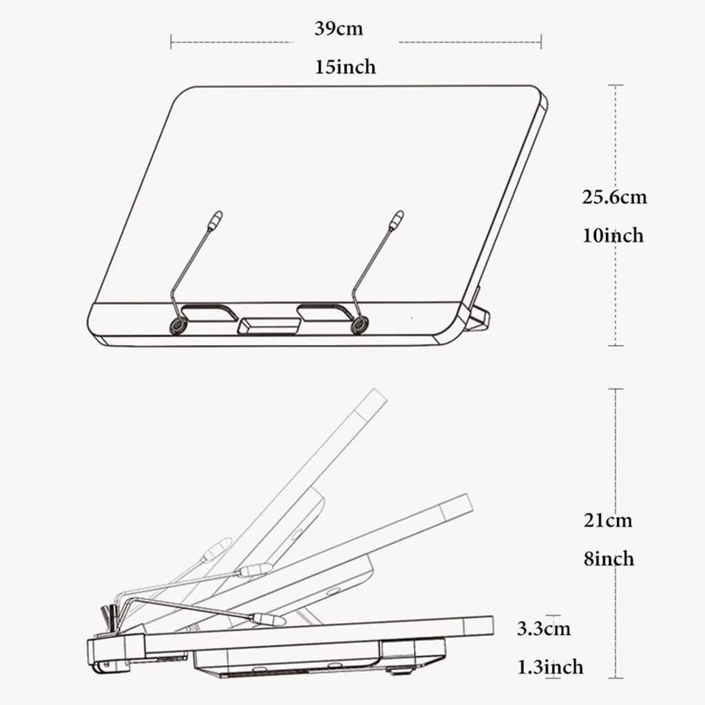Wooden Cookbook Holder Stand Adjustable and Foldable