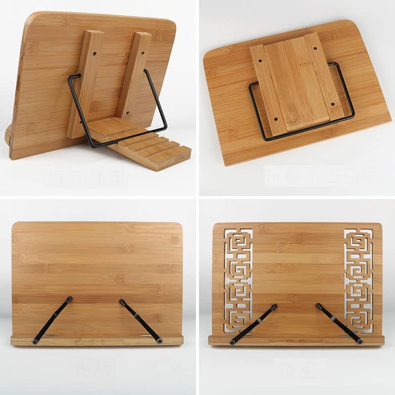 Adjustable Cookbook Stand for Tablets and Books