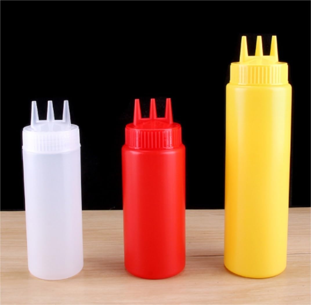 KLEYE Yellow 450ml Condiment Squeeze Bottle