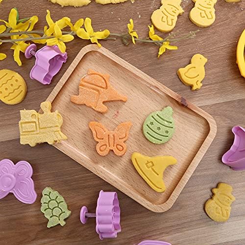 JR JUN RONG 16pcs 3D Cookie Cutter Set