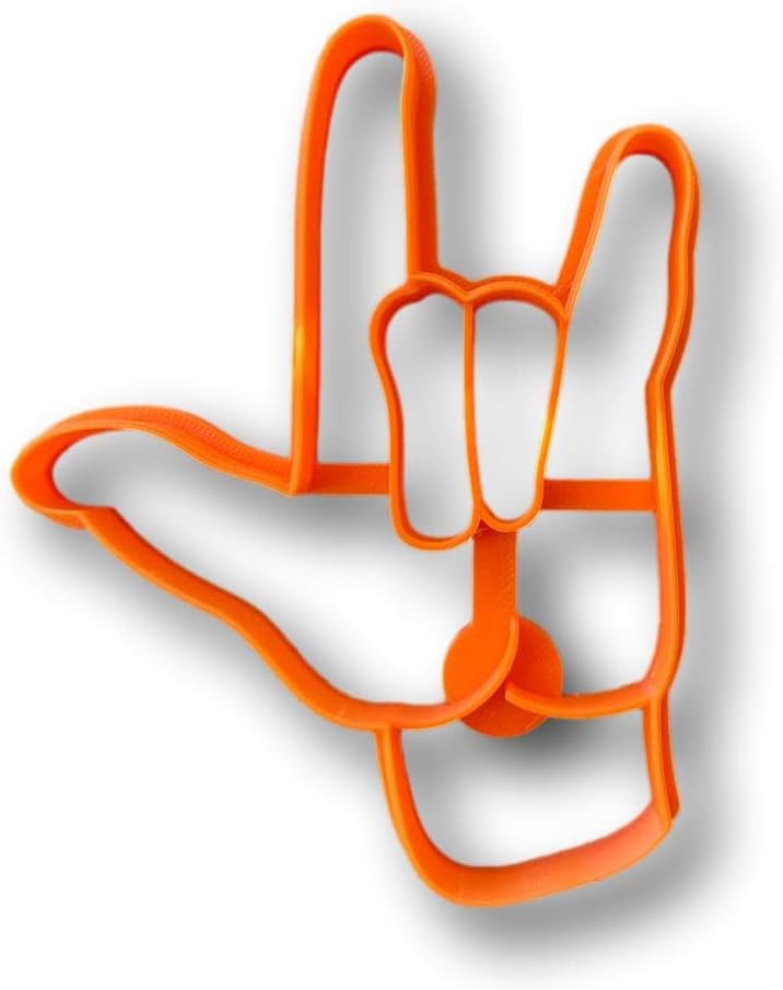 I Love You Hand Sign Cookie Cutter
