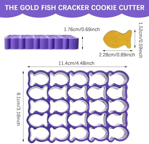 Qianyu Mini Goldfish Cookie Cutter Baking Tool