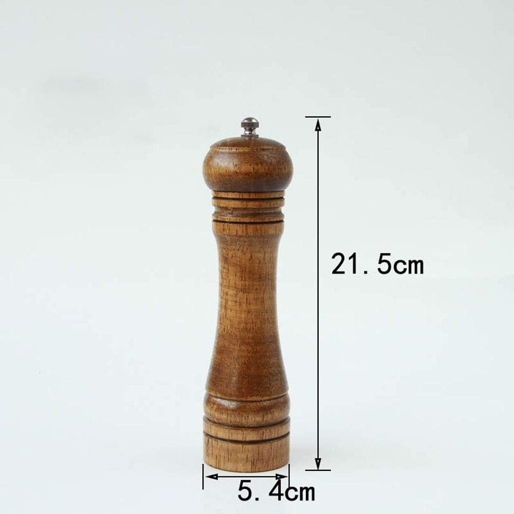 RANRANJJ Wood Salt and Pepper Mill Set - Pack of 2