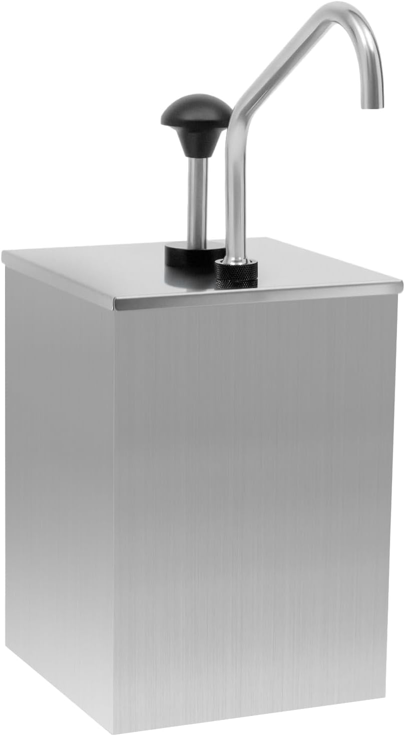 4L Stainless Steel Sauce Dispenser for Commercial Use