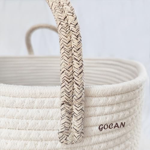 GOCAN Large Tall Laundry Hamper Basket Woven Storage 1