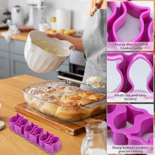 3Pcs Mini Cookie Cutter Set for Baking and Crafts 1