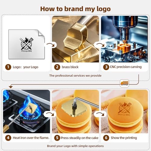Custom Branding Iron for Cake and Food
