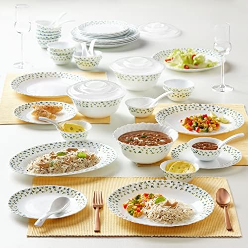 Larah by Borosil Gourmet Dinnerware Set For 6