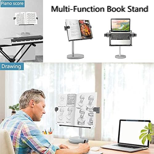 Simple Adjustable Reading Rack for Home and Kitchen