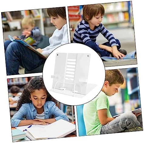 SHINEOFI Adjustable Book Stand for Reading and Desk Use