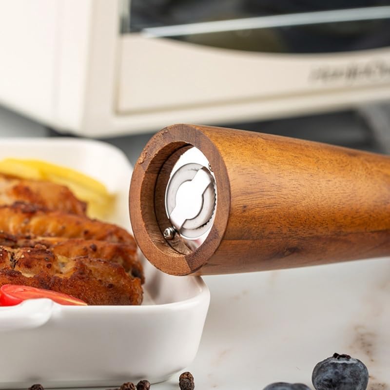 HXDMY Salt Pepper Grinder Set with Spoon 1