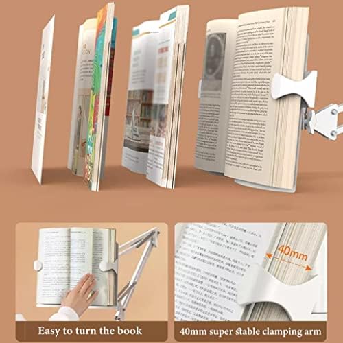 UHRLGHS Adjustable Floor Book Stand for Reading and Laptop
