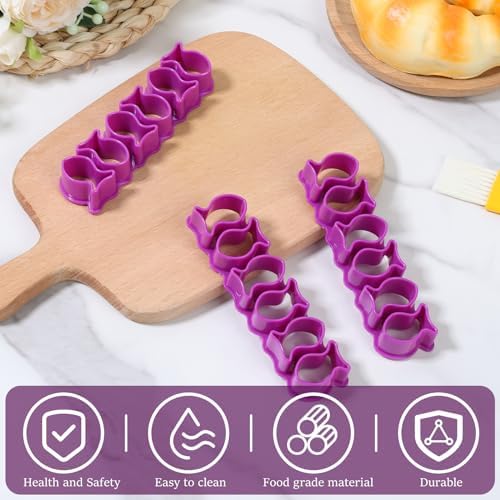 3Pcs Mini Cookie Cutter Set for Baking and Crafts 1