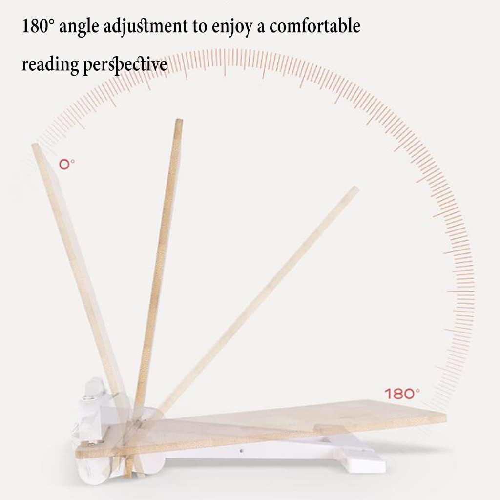 UHRLGHS Adjustable Cookbook Stand with Page Clips