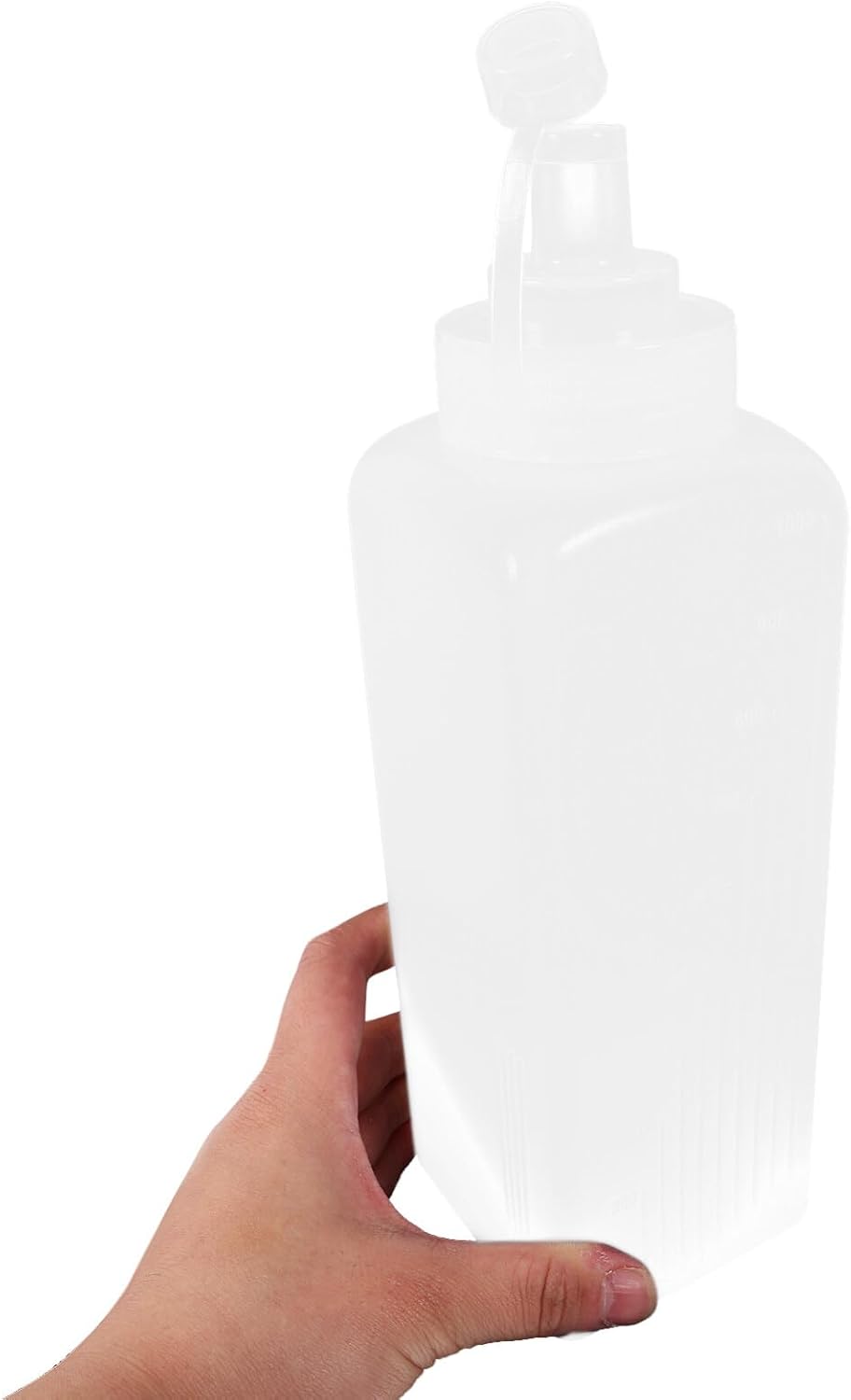 Alipis 1000ml Condiment Squeeze Bottles for Sauces and Salad Dressings