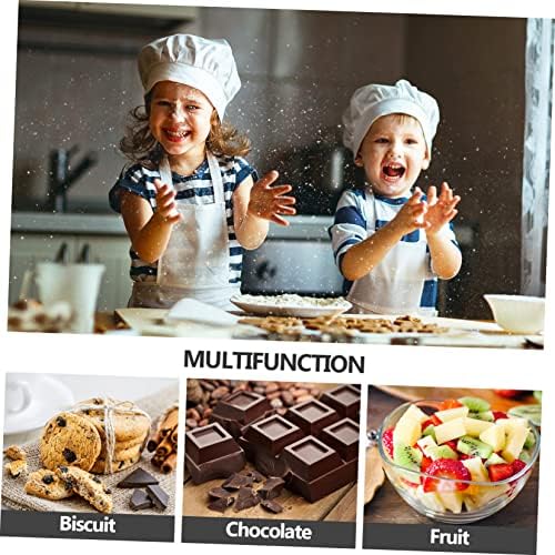 DECHOUS 2 Sets Cookie Cutters Baking Molds Kit Purple Plastic