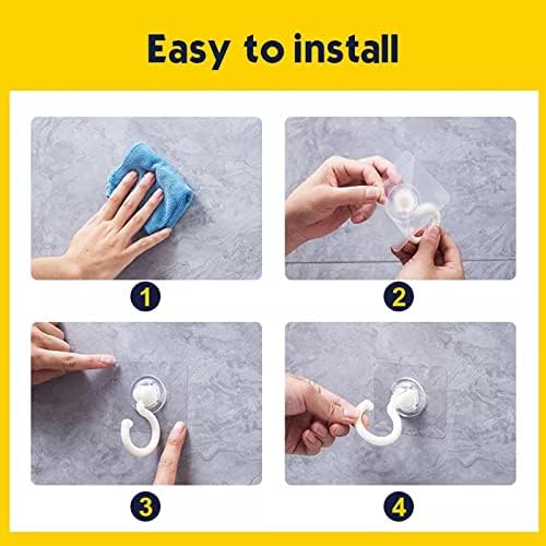 360 Degree Kitchen Wall Hook with Rotatable Claws