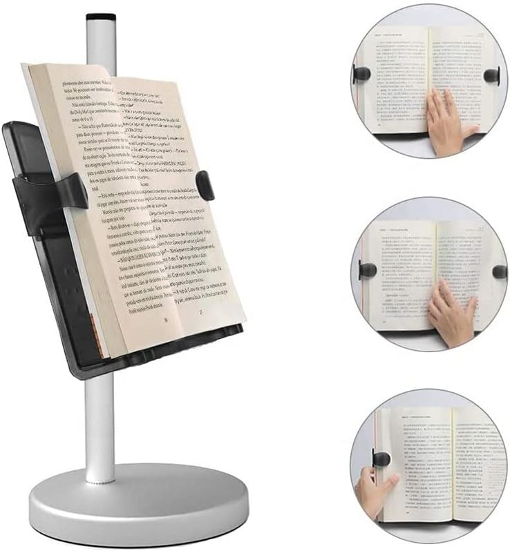 Simple Adjustable Reading Rack for Home and Kitchen