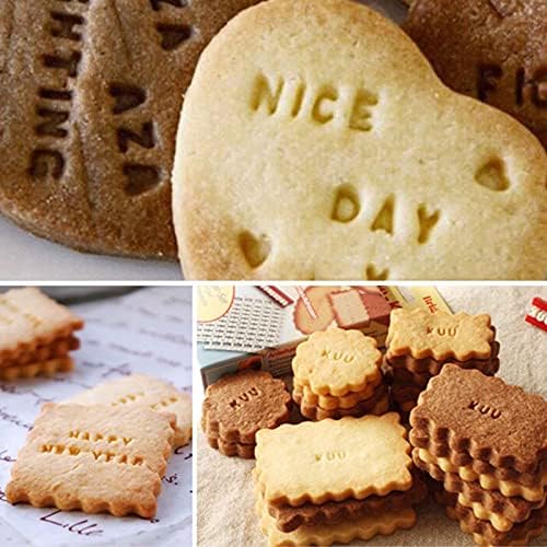 Cute Cookie Baking Stamper DIY Alphabet Set