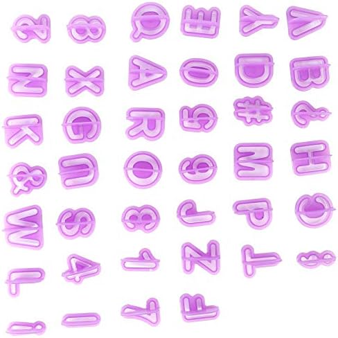 TOPINCN 40pcs Plastic Cookie Cutters for Baking and Party