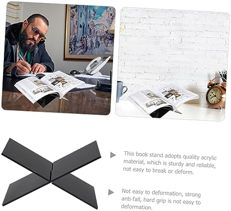 Zerodeko Multi-Function Cookbook Stand with Stable Base