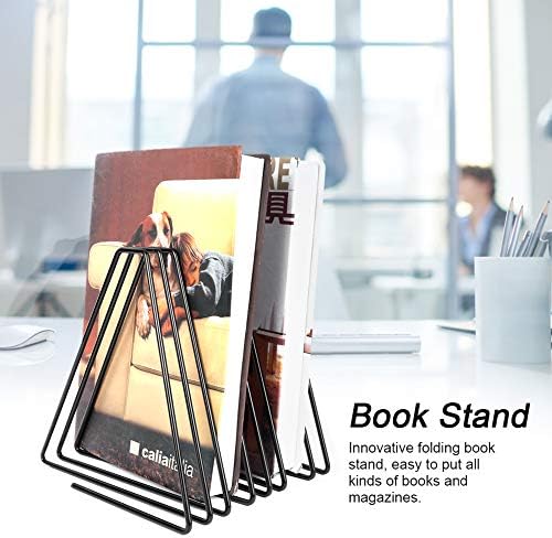 Gavigain Adjustable Bookend with Expandable Metal Stand