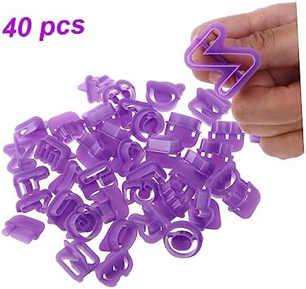 KICHOUSE 40Pcs Cookie Cutters Mold for Baking and Fondant Cakes