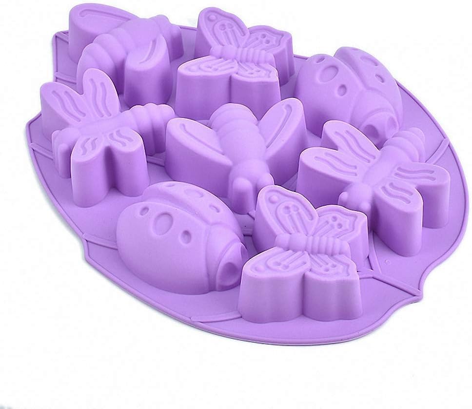2-Pack Unicorn Cookie Cutters Rainbow Shapes