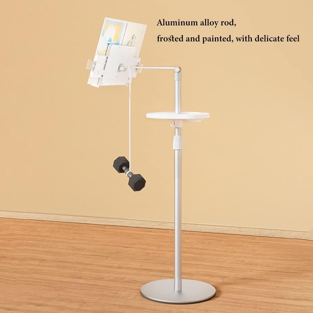 UHRLGHS Adjustable Floor Bookstand for Reading in Bed