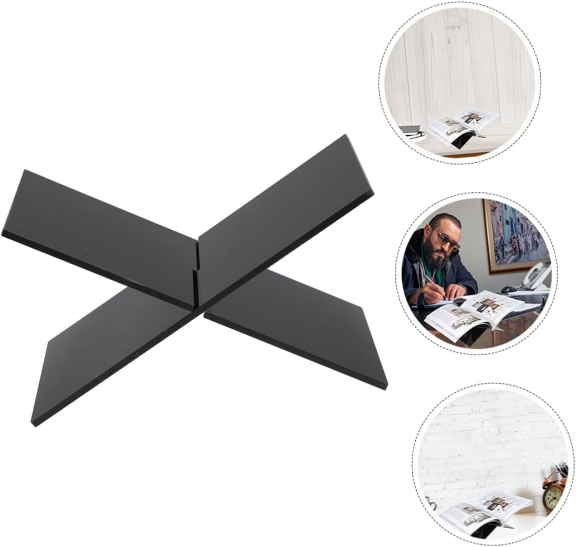 Zerodeko Multi-Function Cookbook Stand with Stable Base