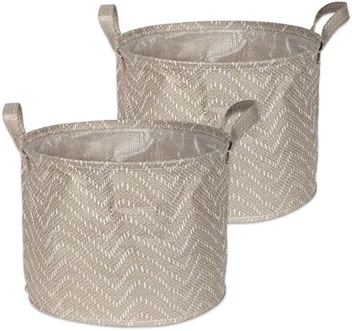 DII Collapsible Laundry Baskets 2 Pack