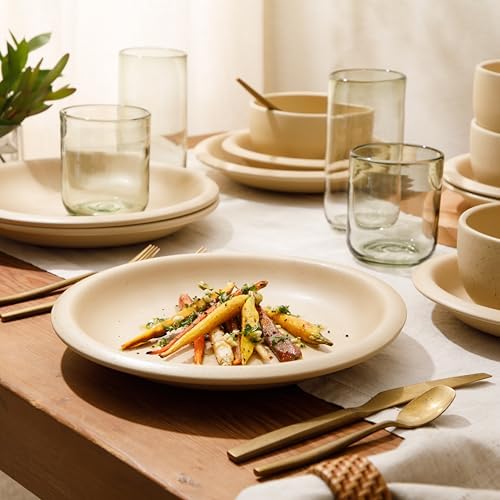 Bloomhouse Corsica Clay 12-Piece Dinnerware Set