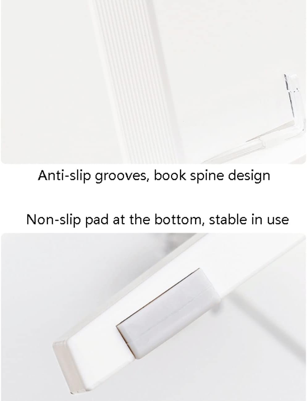 Unique Plastic Hands-Free Book Holder for Kitchen