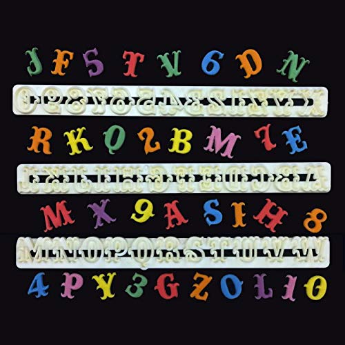 FMM Carnival Font Cookie Cutters Set