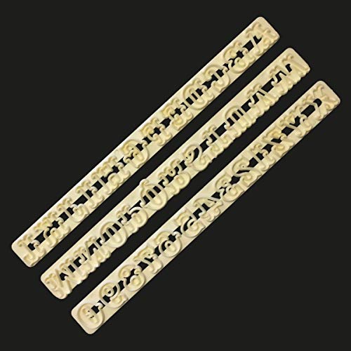 FMM Carnival Font Cookie Cutters Set