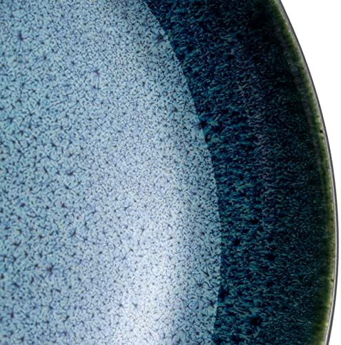 Sango Resona 16-Piece Blue Stoneware Dinnerware Set