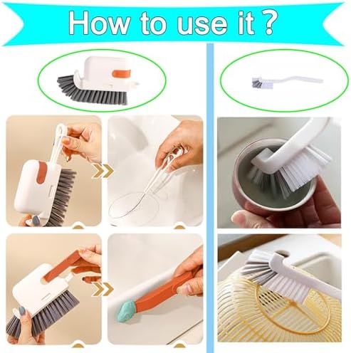 SCCUP 13PCS Window Groove Cleaning Brush Kit 1