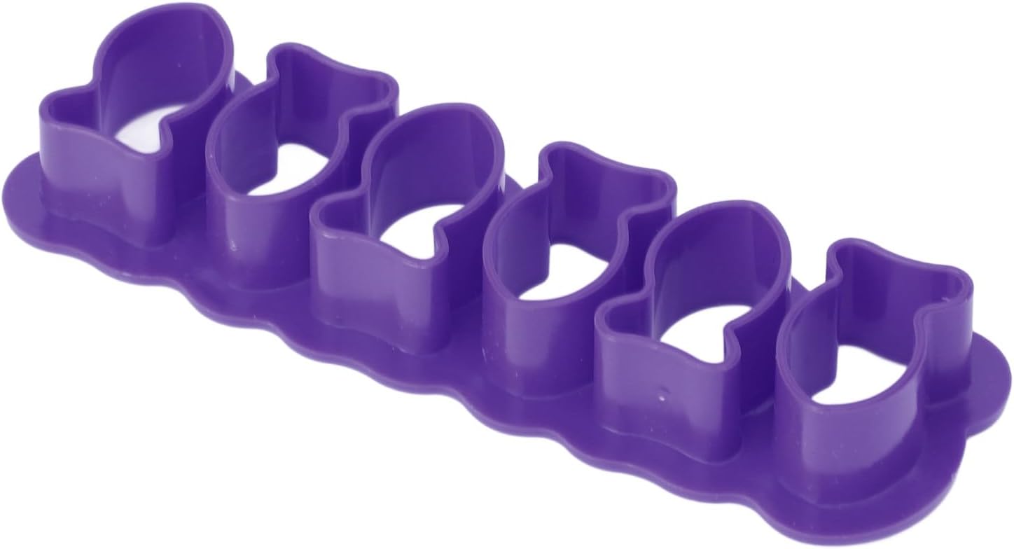 Mini Gold Fish Cracker Cutter Set Purple