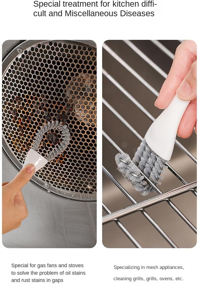Multifunctional Stove Cleaning Brush with Squeegee