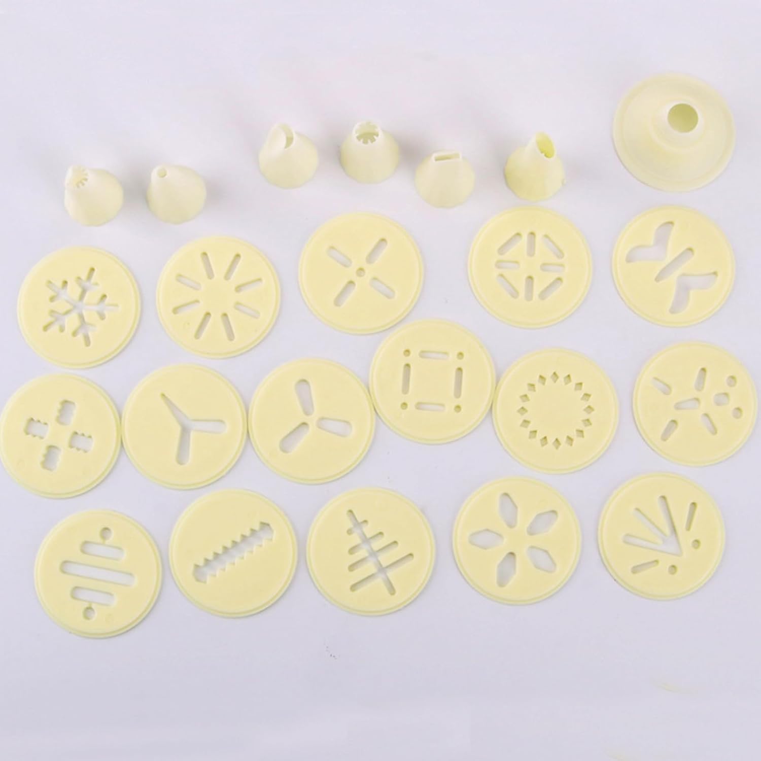Grebest Cookie Press with 16 Plates 6 Nozzles
