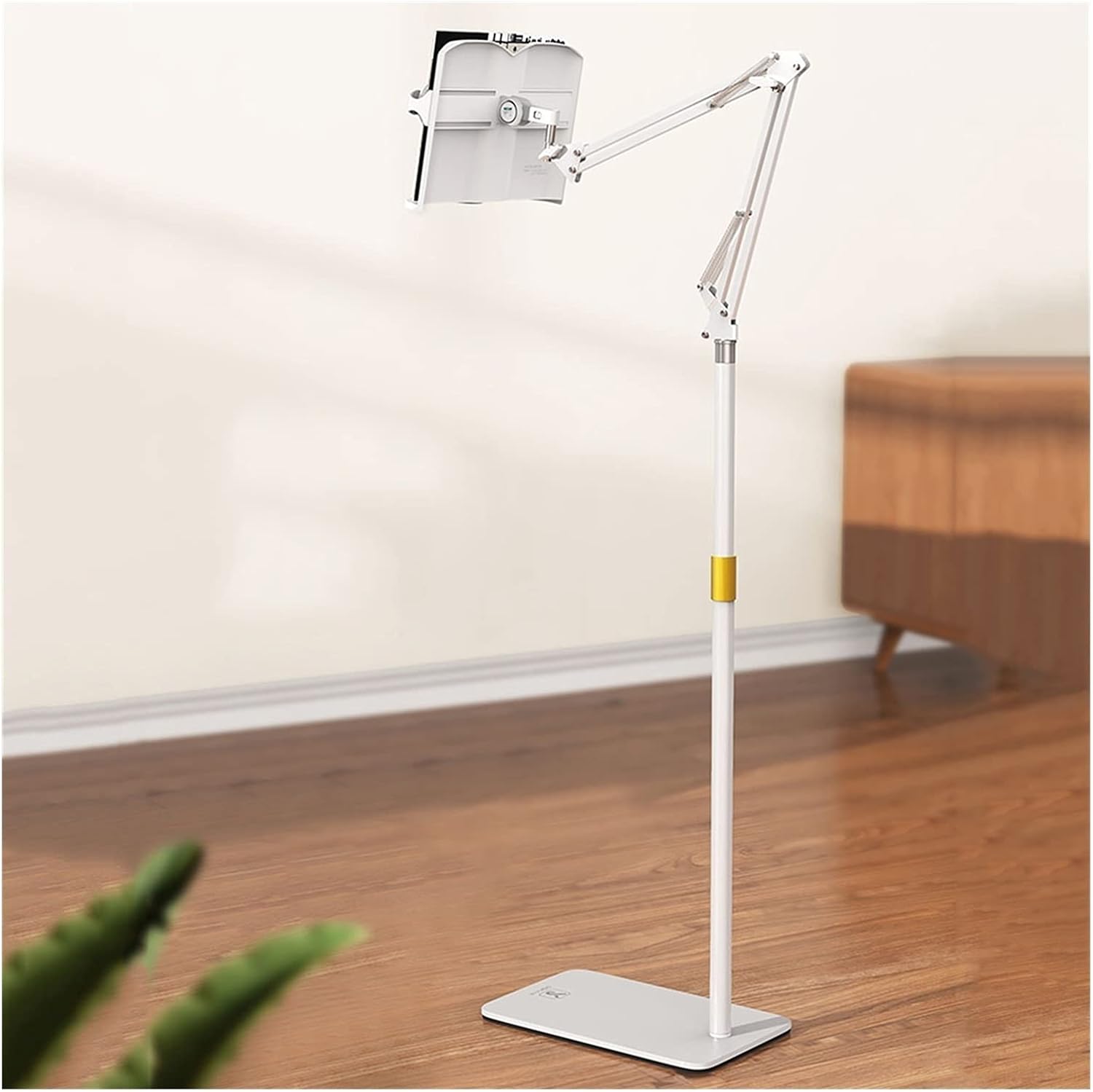 Adjustable Floor Book Stand with Swivel Joint