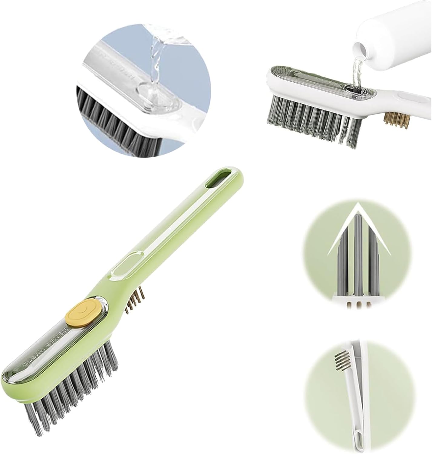 POKFirstForest 2-in-1 Liquid Crevice Brush - Green