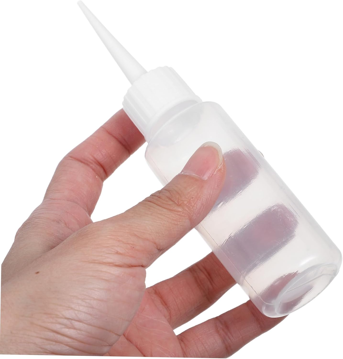 Kichvoe 4pcs Condiment Squeeze Bottles with Moveable Lids