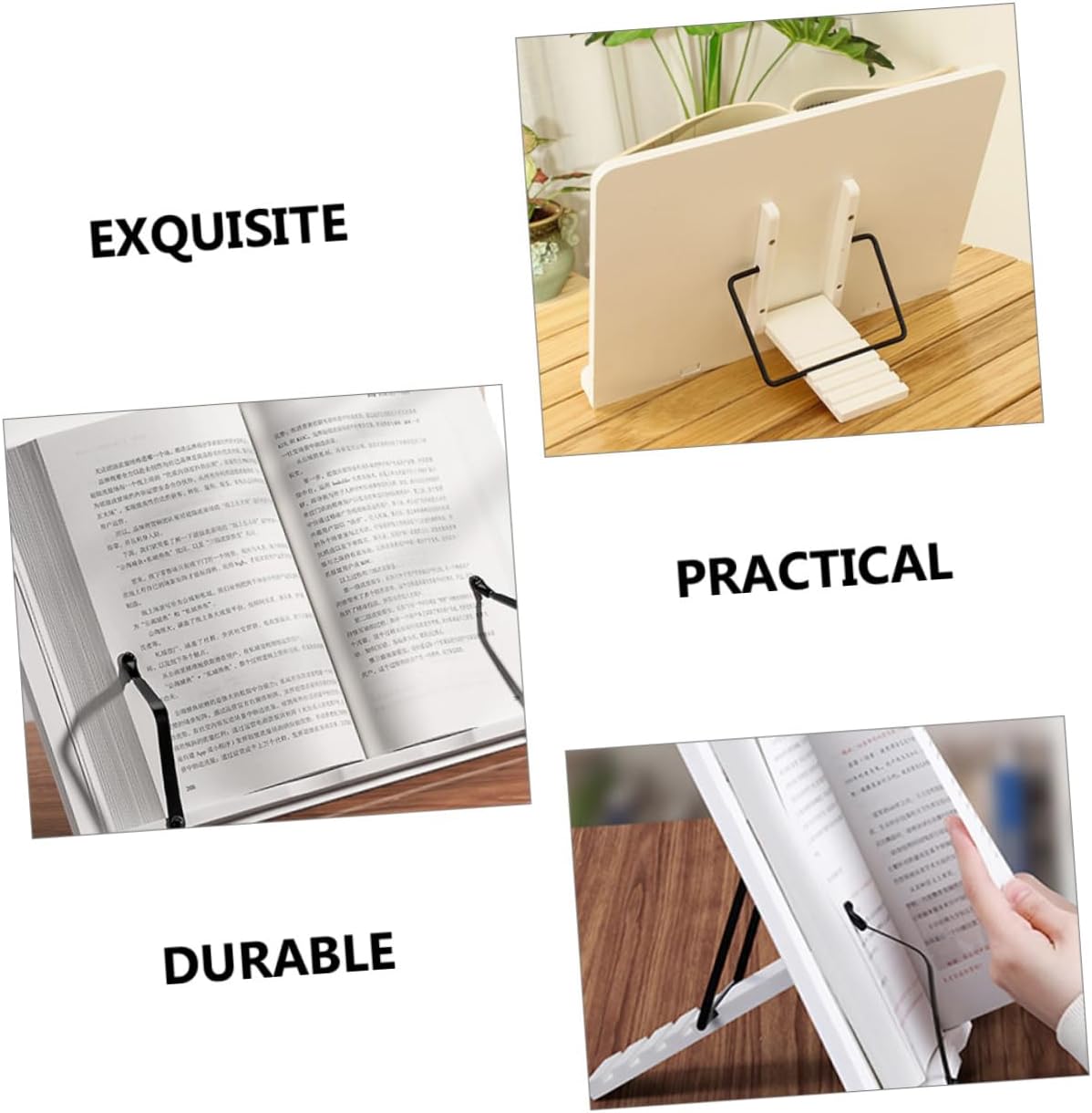 GRIRIW Adjustable Book Holder for Reading and Study