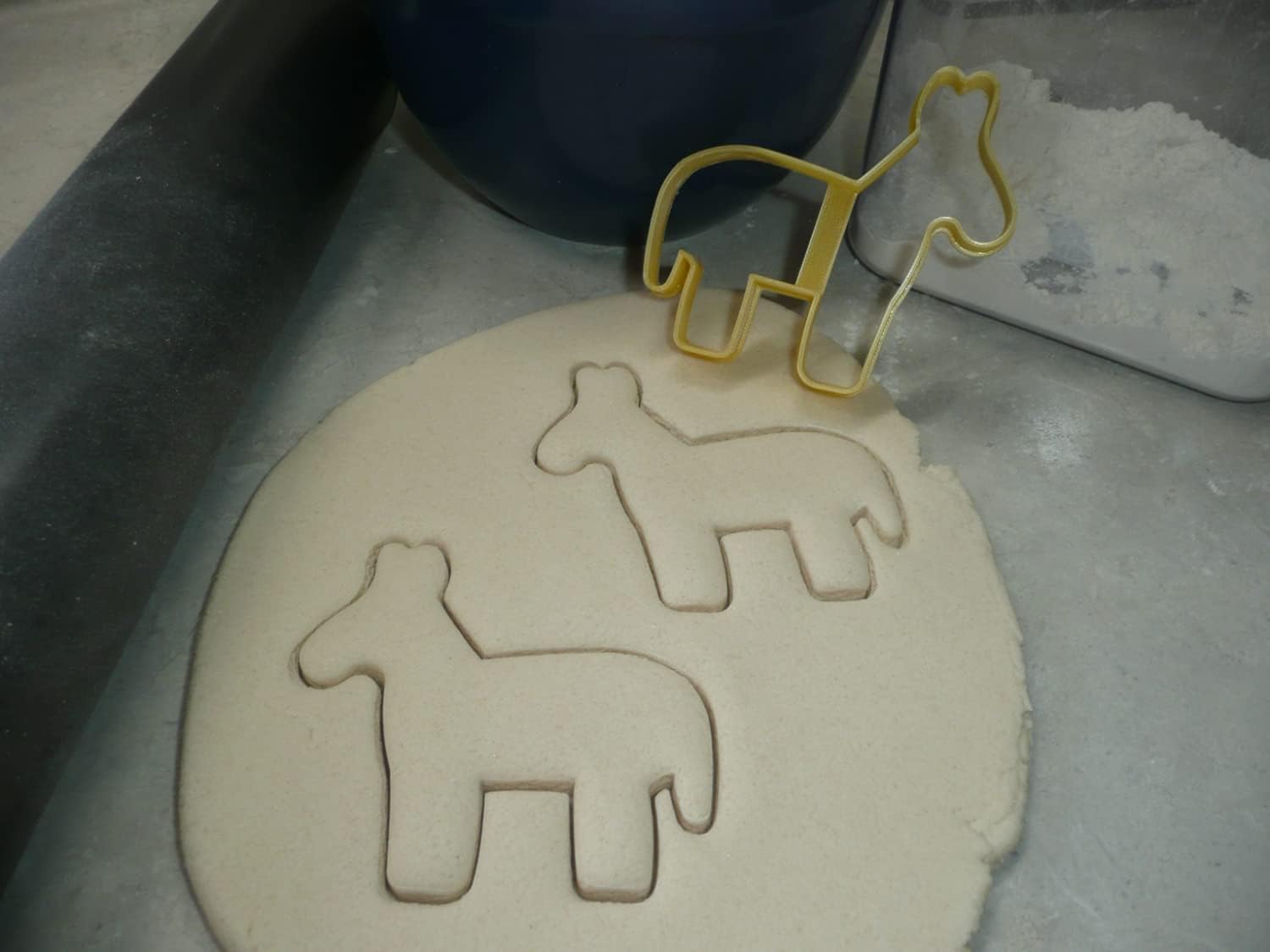 Traditional Donkey Shape Cookie Cutter - USA Made