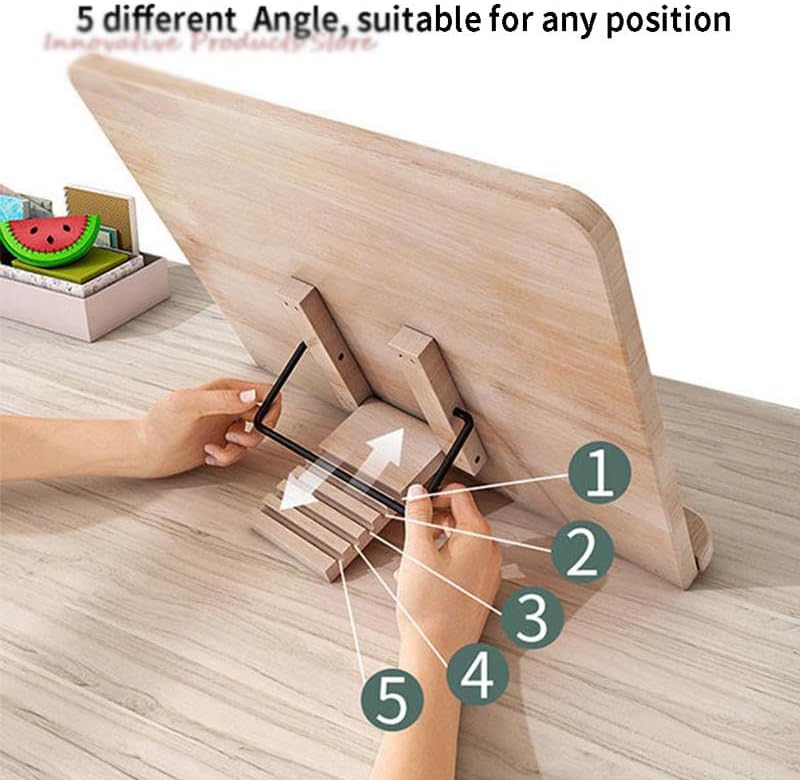 Foldable Cookbook Stand for Kitchen and Home Use