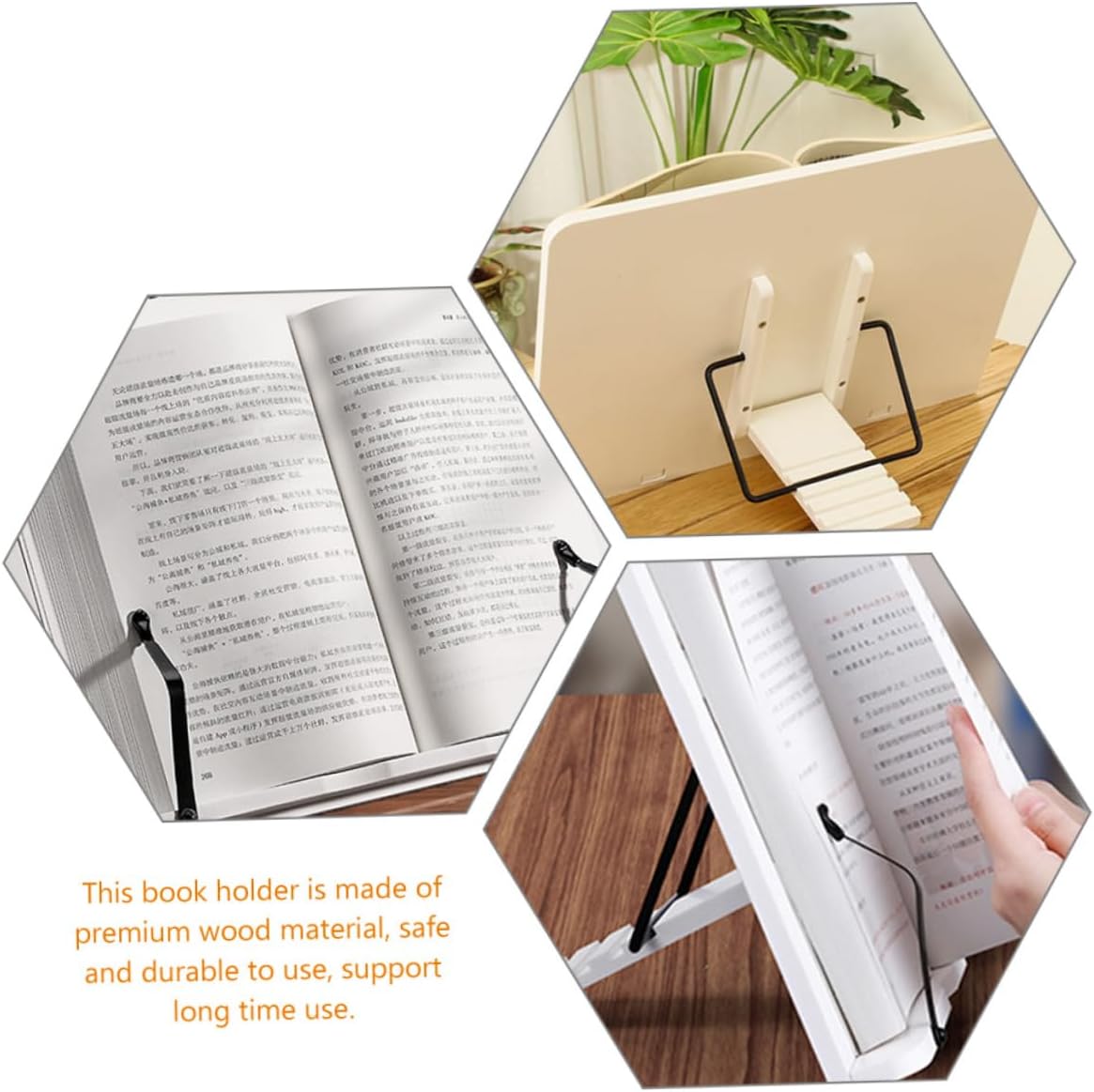 SEWACC Cookbook Stand for Reading and Display