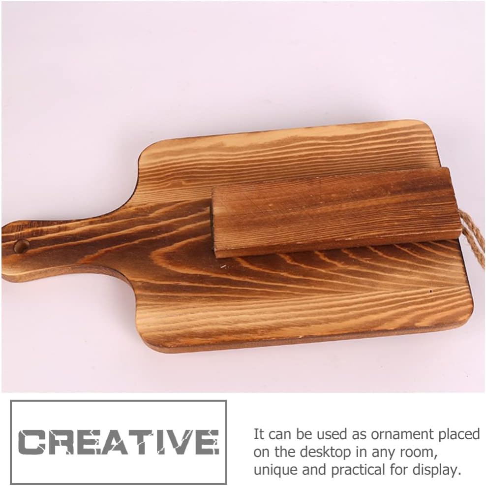 Pine Wood Recipe Book Stand for Home Kitchen