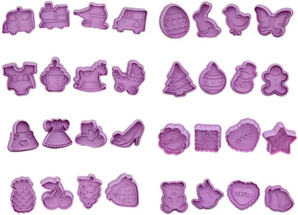 2025 New 12 Style 3D Cartoon Cookie Cutter Set 1