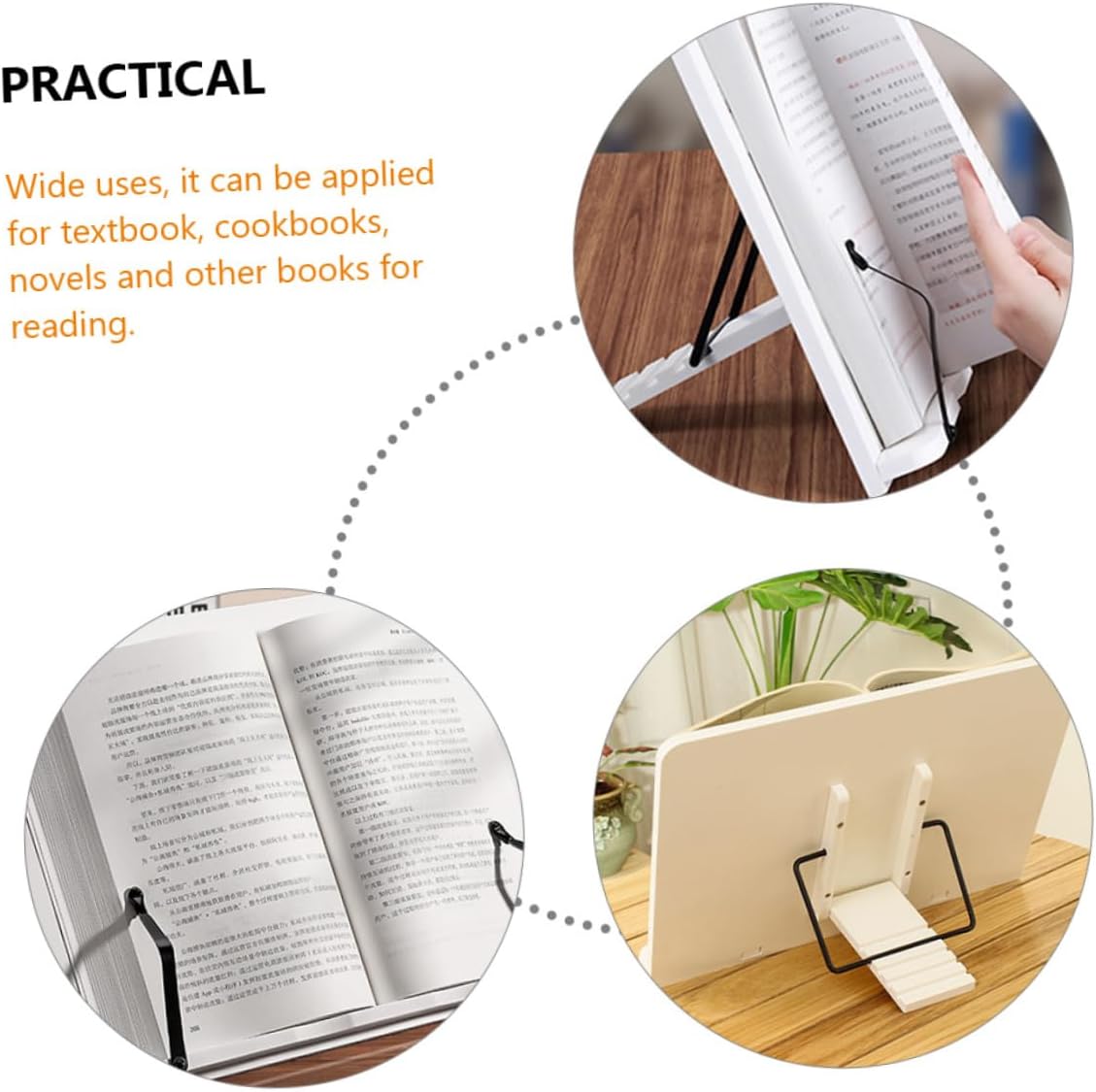 SEWACC Cookbook Stand for Reading and Display